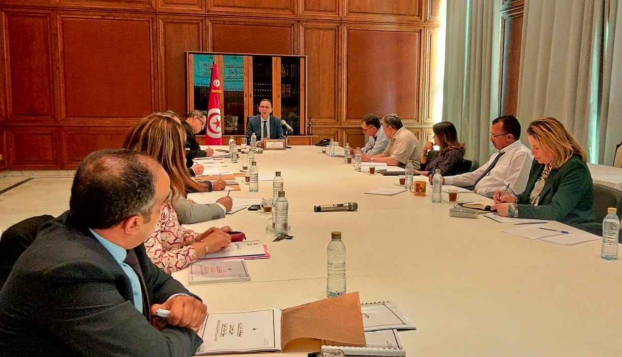 You are currently viewing Le projet du code des biens de l&rsquo;Etat au centre d&rsquo;une séance de travail.